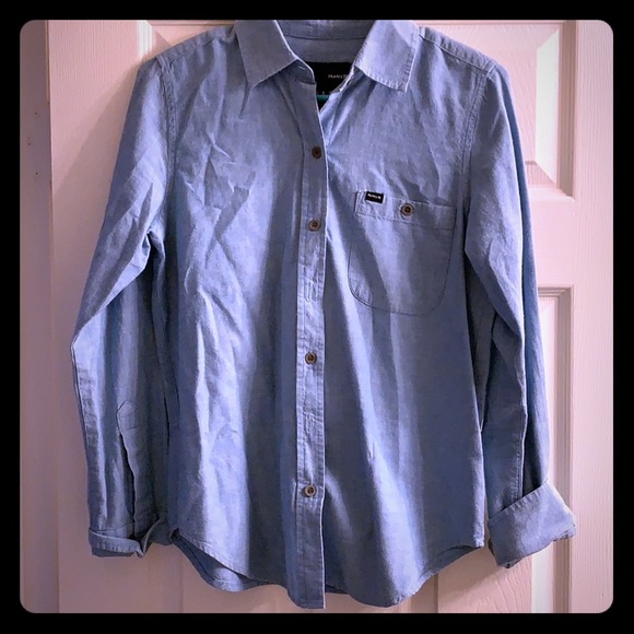 Women’s Hurley Button Down - Picture 1 of 3